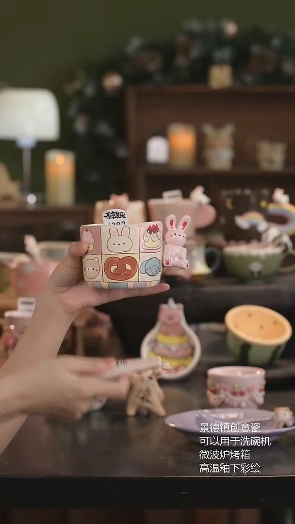 瓷片景德镇原创手作
