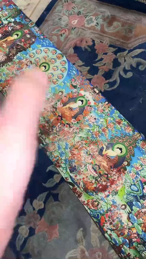 卷轴画卷轴画龙妹的唐卡链接tk16076