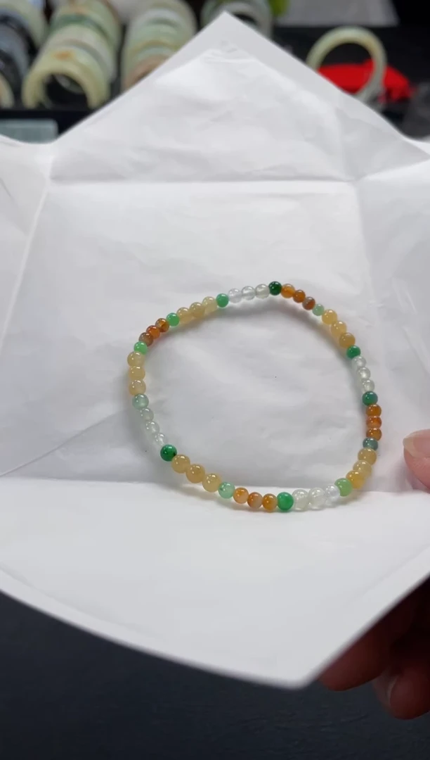 【闪购商品】翡翠手链未镶嵌手串