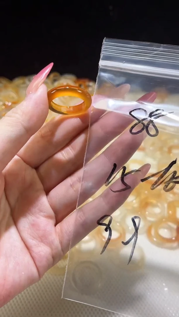 未镶嵌戒指玛瑙/玉髓88