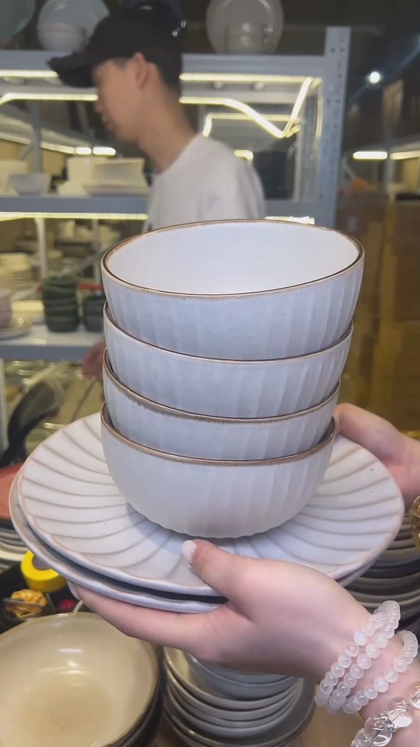 瓷51高温釉下彩高温陶瓷餐具默认微瑕