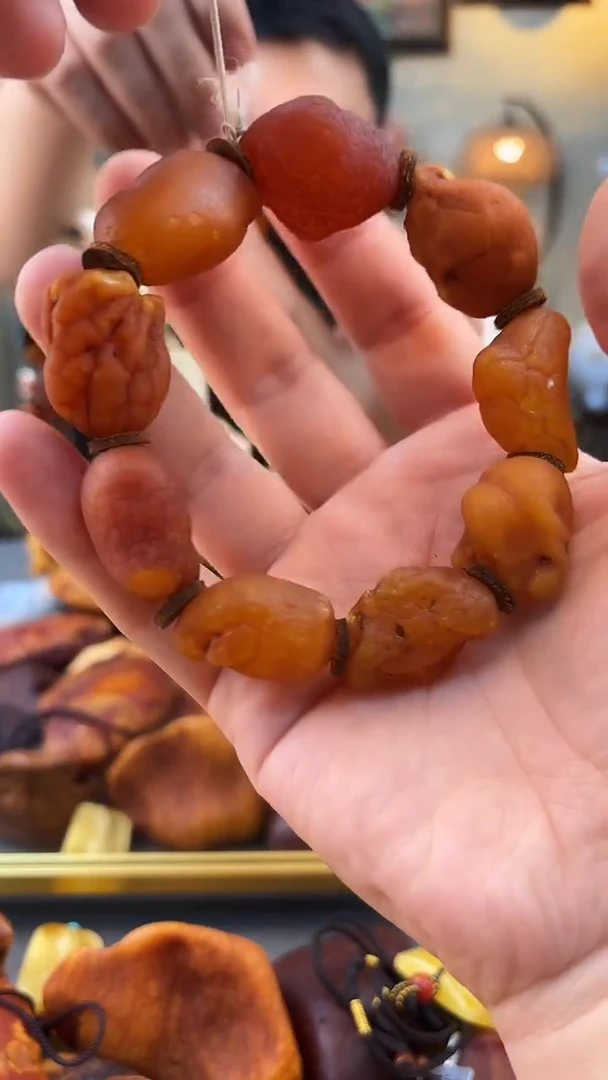未镶嵌琥珀手串手串