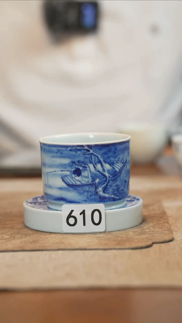 杯子全手工全手绘610