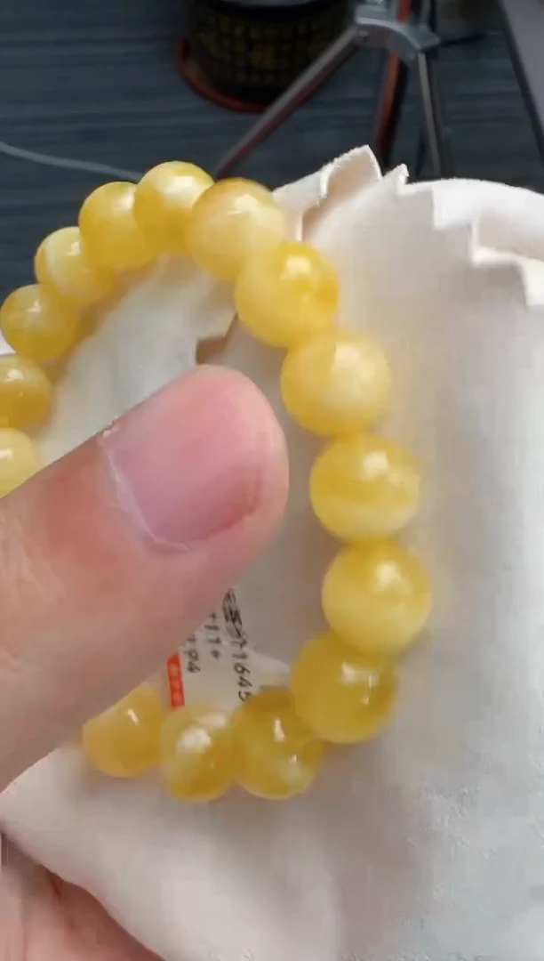 未镶嵌琥珀手串(****)蜜蜡手串