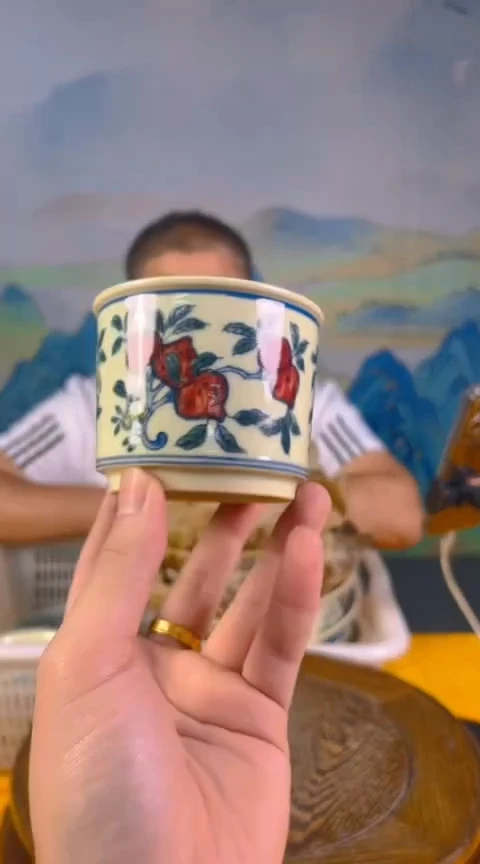 摆件景德镇陶瓷青花摆件94