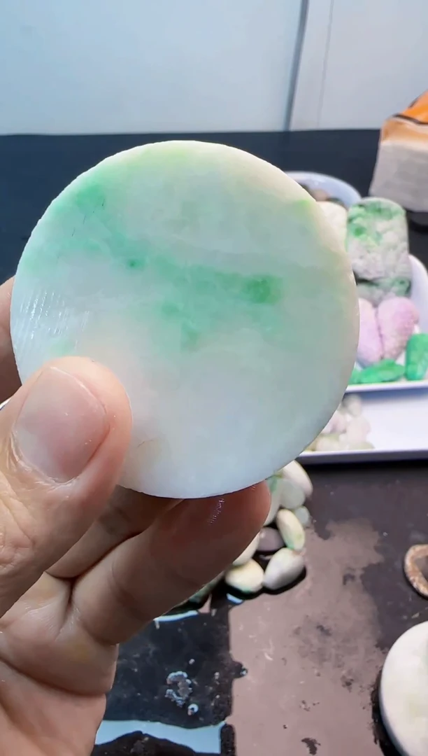 翡翠挂件未镶嵌用****2207天然A货翡翠