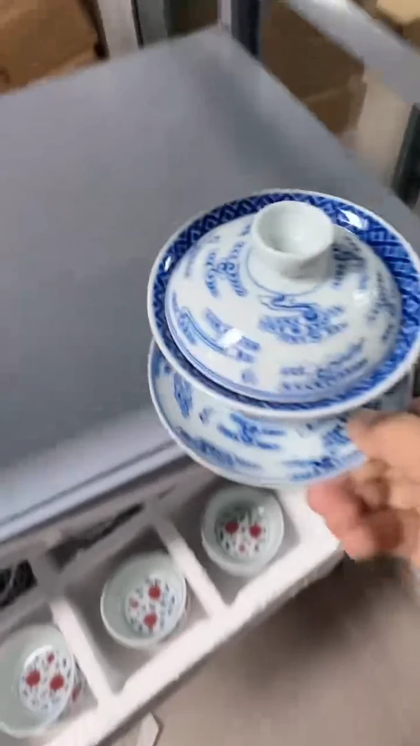 瓷片Z061家庭瓷器日用摆件瑕