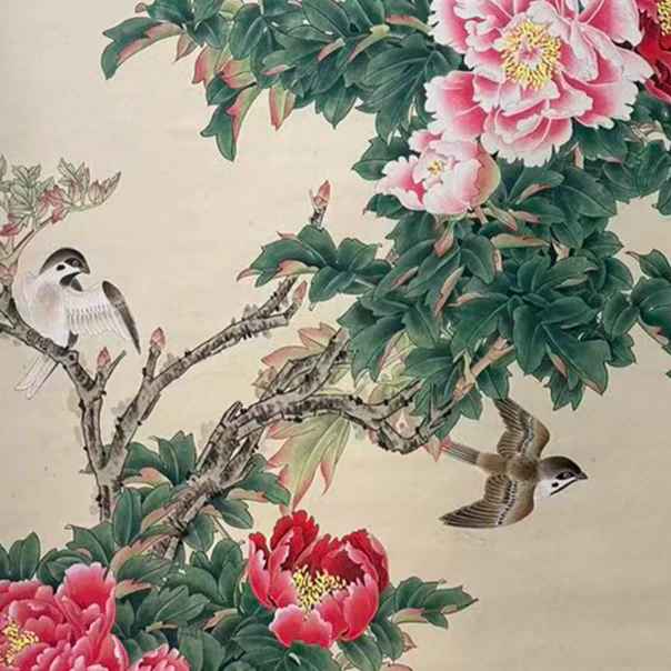 DZ10817 花鸟 纸本 136*67