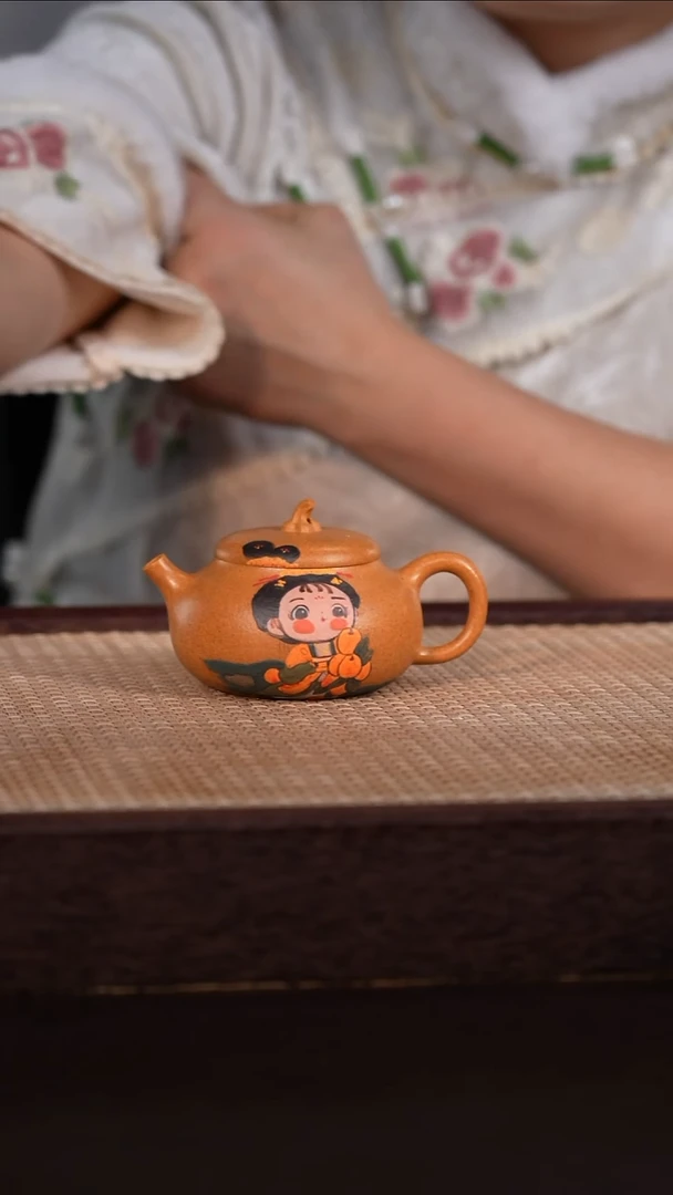 茶壶紫砂段泥 150cc