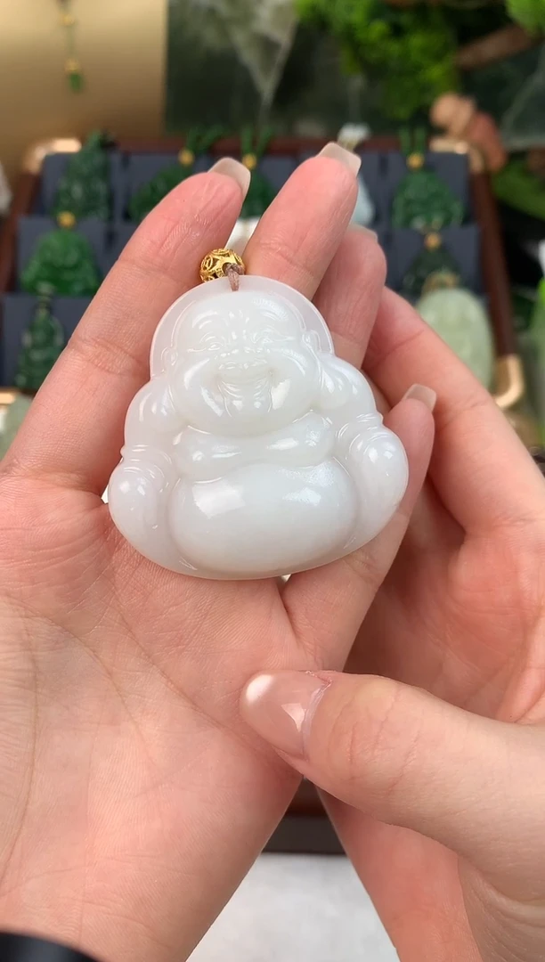 颈饰未镶嵌和田玉吊坠50mm