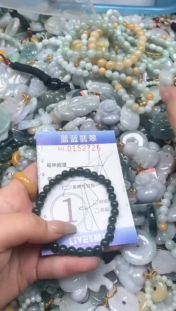 【闪购商品】翡翠颈饰未镶嵌闪购0152726多样性发其一