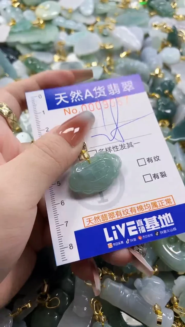 颈饰未镶嵌翡翠天然A货翡翠