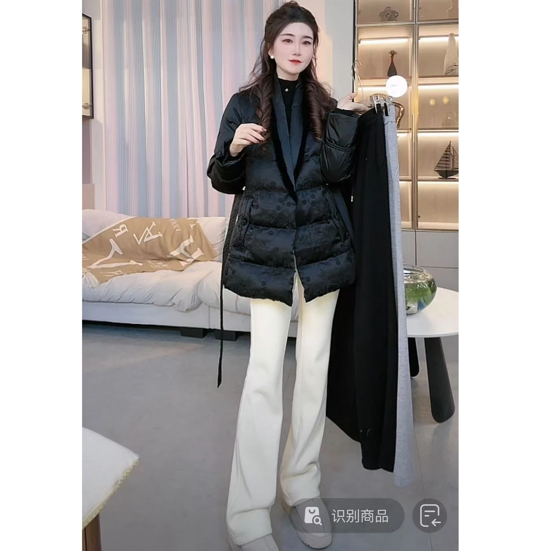 『百搭舒适D』显瘦时尚百搭复古休闲韩版休闲裤24925