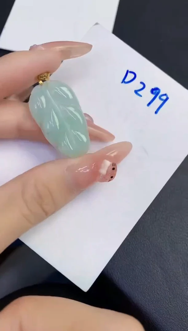 颈饰未镶嵌翡翠缅甸天然翡翠A货