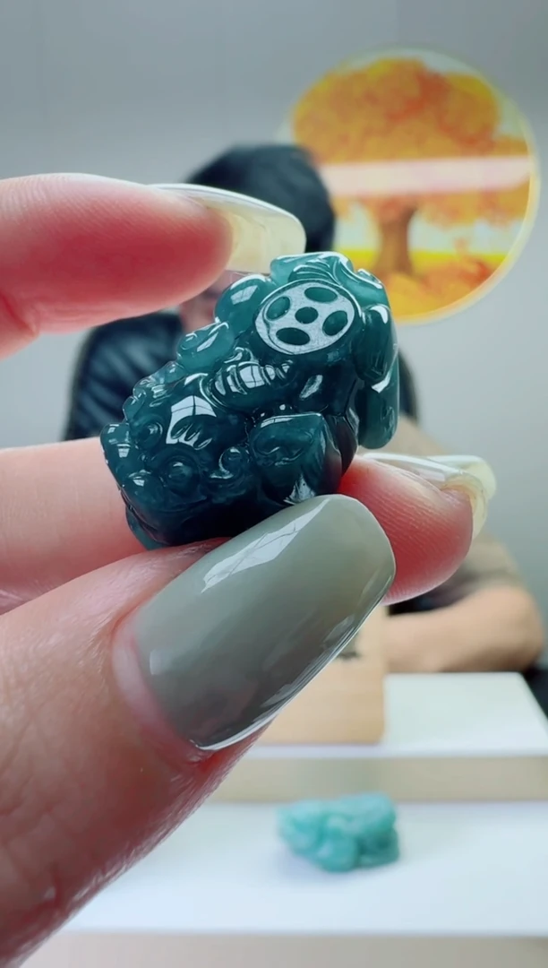 翡翠未镶嵌颈饰多样性随机发其一