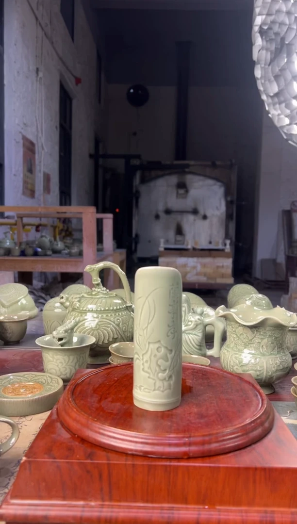 耀州窑兰亭序茶则