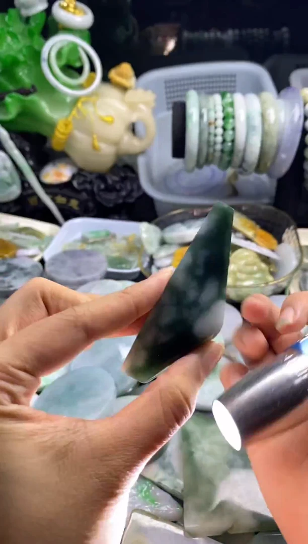 散珠翡翠A货翡翠12