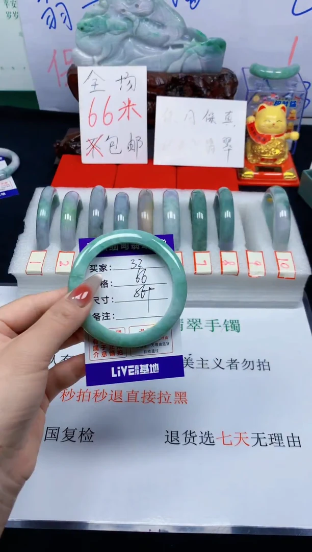 未镶嵌手镯翡翠32