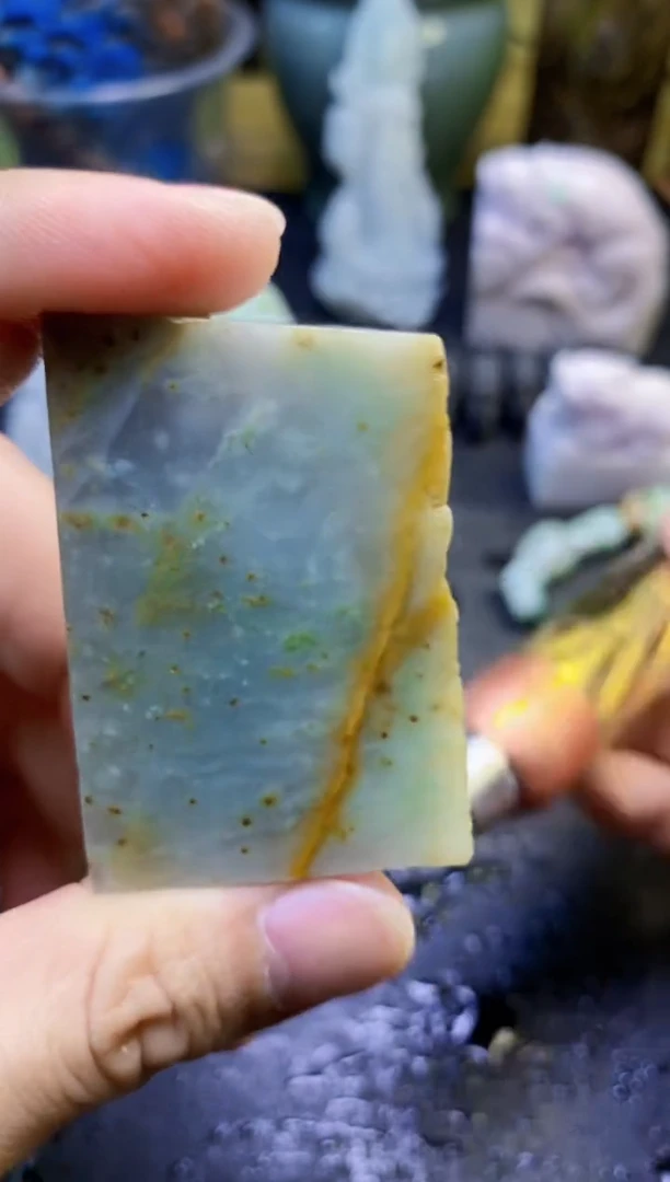 翡翠挂件未镶嵌天然翡翠045