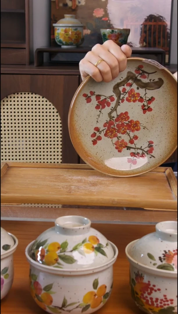 摆件景德镇陶瓷手作餐具