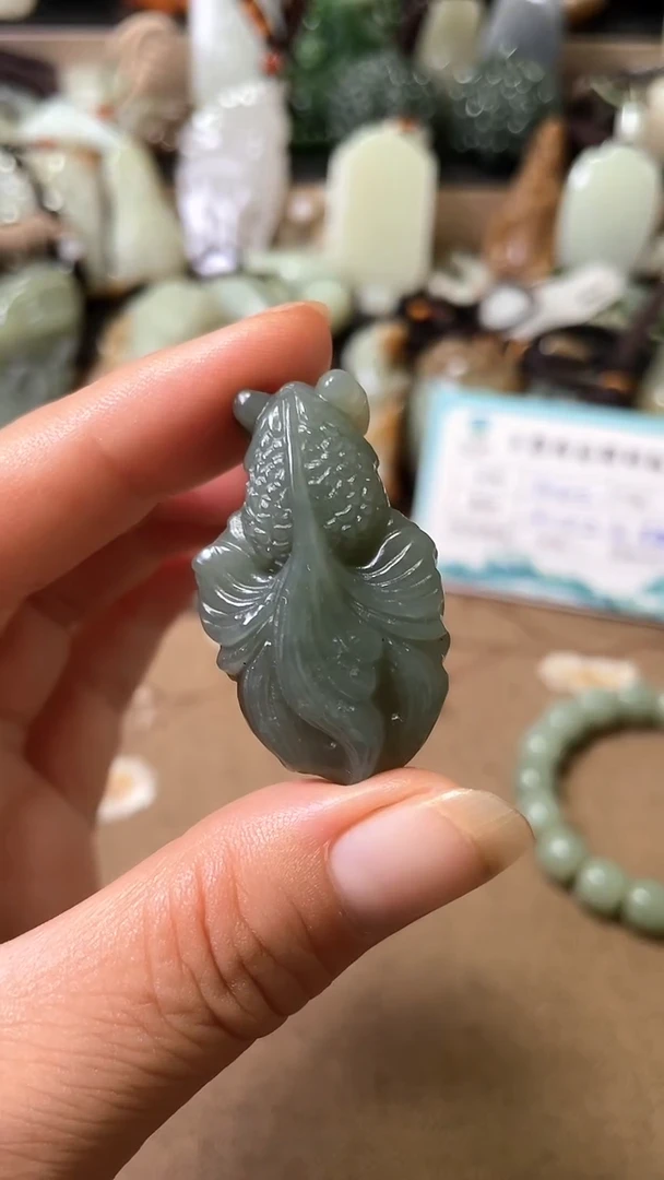 未镶嵌和田玉挂件0033