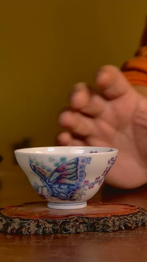 【闪购商品】杯手工手绘杯杯很美丽