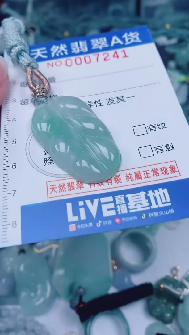 颈饰未镶嵌翡翠00007241