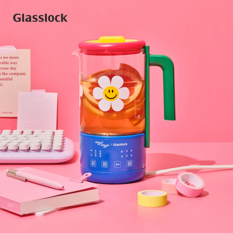wigglewiggle&Glasslock养生壶大容量家用高颜值温度可调