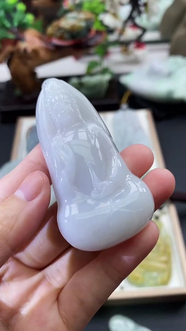 颈饰未镶嵌翡翠天然缅甸A货翡翠
