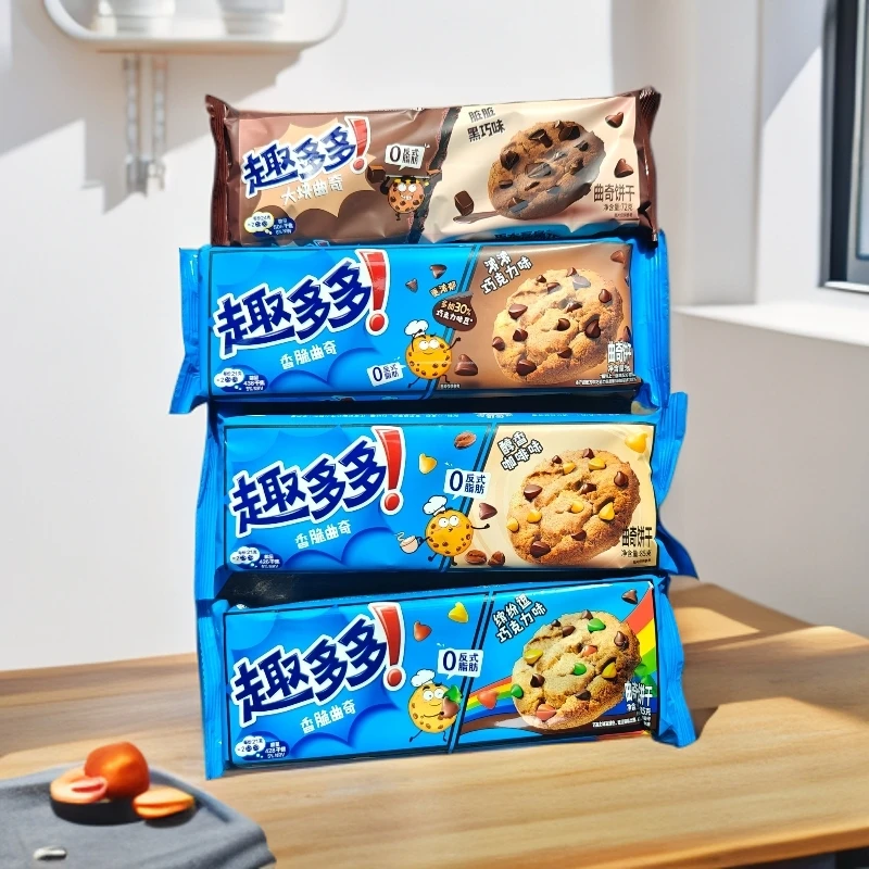 趣多多85g*3袋+72g*1袋零食