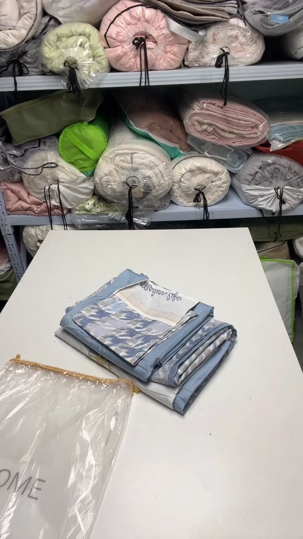 95%以上纯棉三件套被套150*200 瑕疵折痕