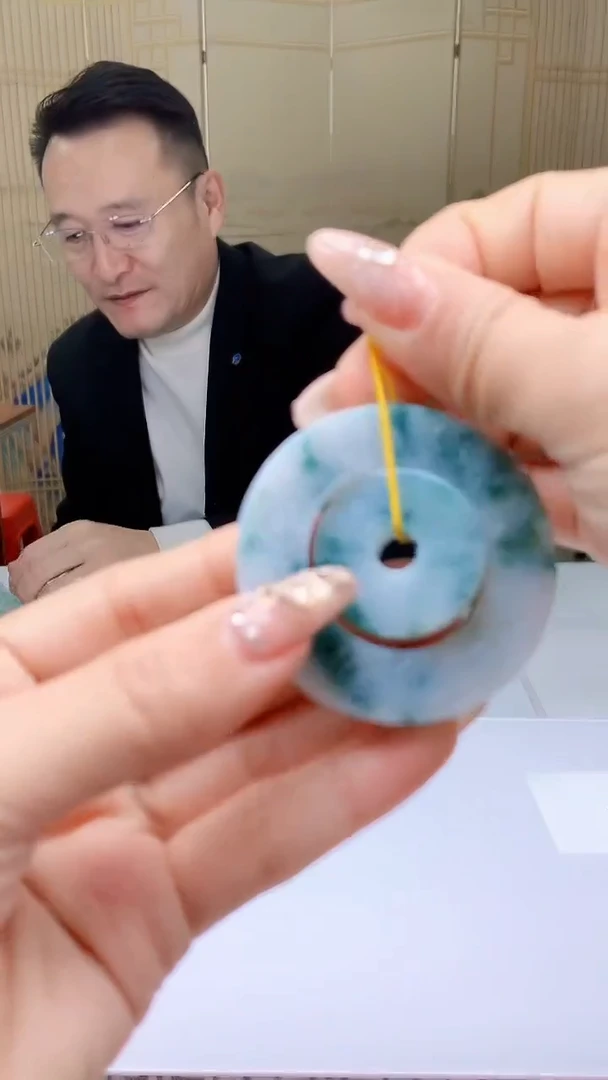 【闪购商品】定制翡翠未镶嵌5155ty-毛货挂件80