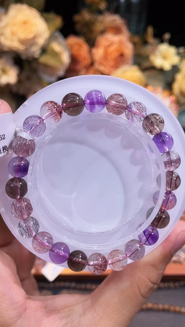 未镶嵌手链水晶仙女超七8m+