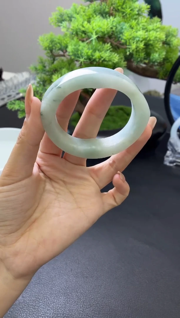 定制翡翠手镯未镶嵌手镯 54·57