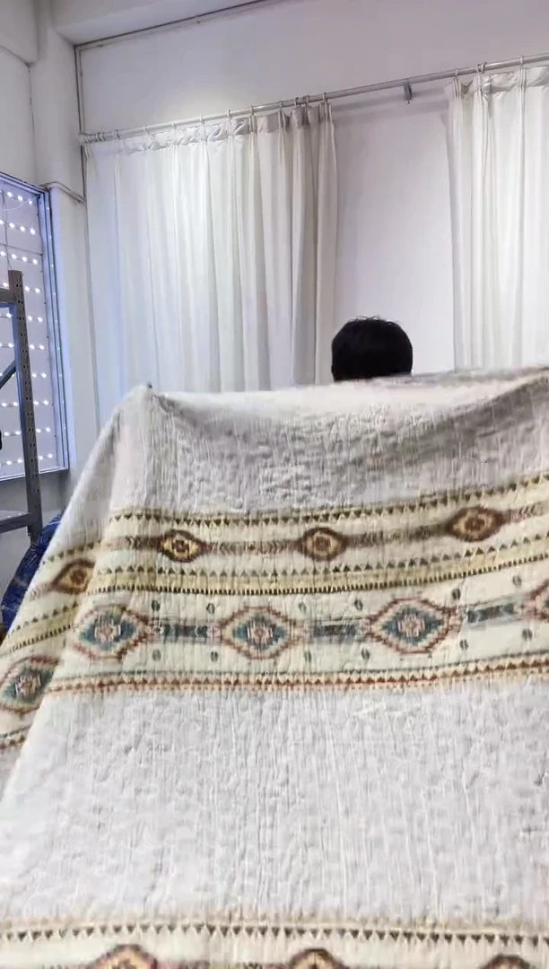 棉200*230纯棉床盖111号微瑕