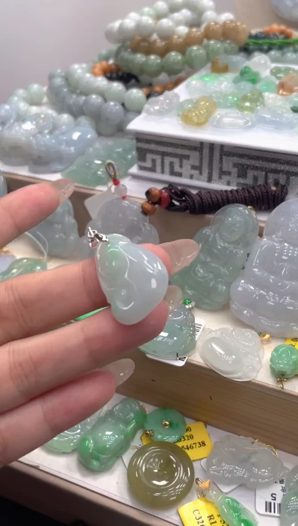 颈饰未镶嵌翡翠033多样性发货