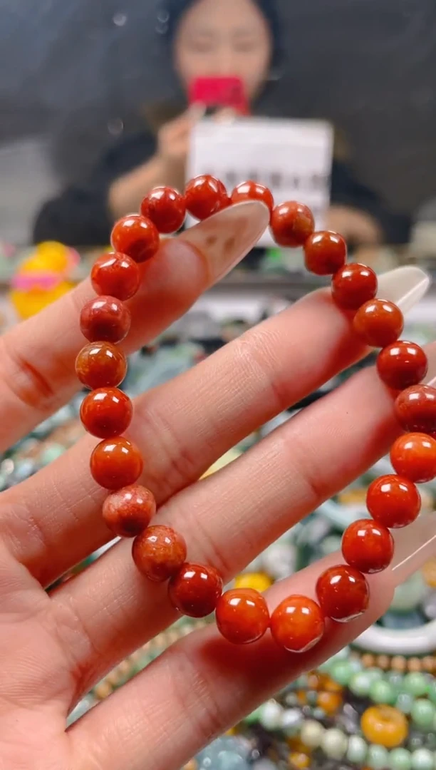 【闪购商品】翡翠颈饰未镶嵌7-8MM/U/翡翠A货一图一物