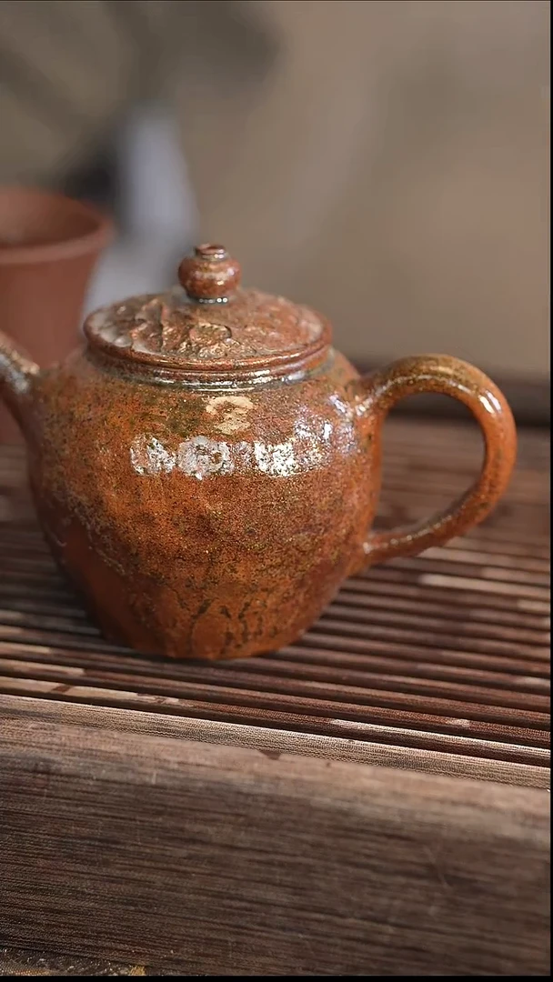 茶壶紫砂4号 柴烧 260cc