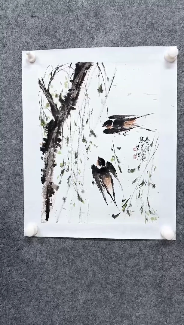 国画ST-WYN老师绘画作品