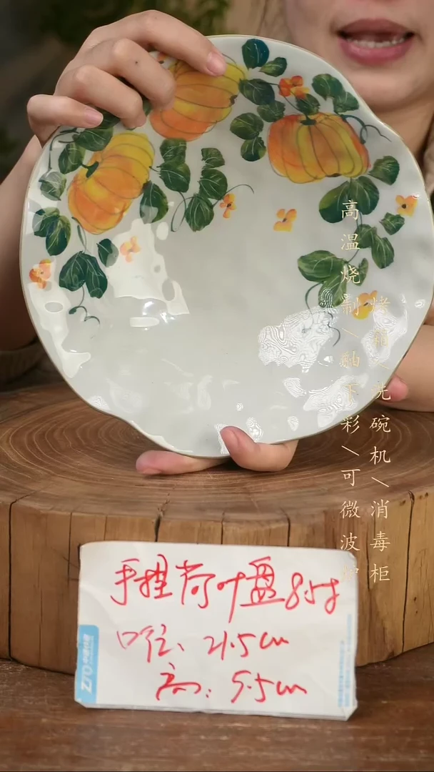 碗瓷景德镇手工手绘高温瓷釉下彩