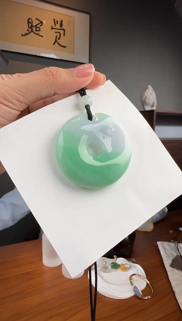 未镶嵌挂件翡翠形意系列