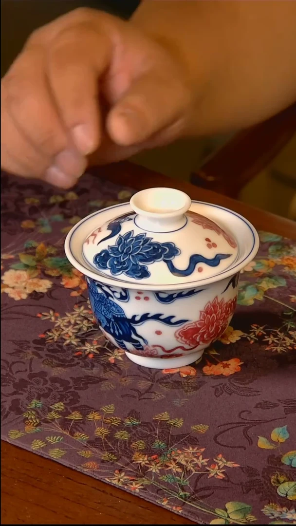 杯手工手绘杯杯很美丽