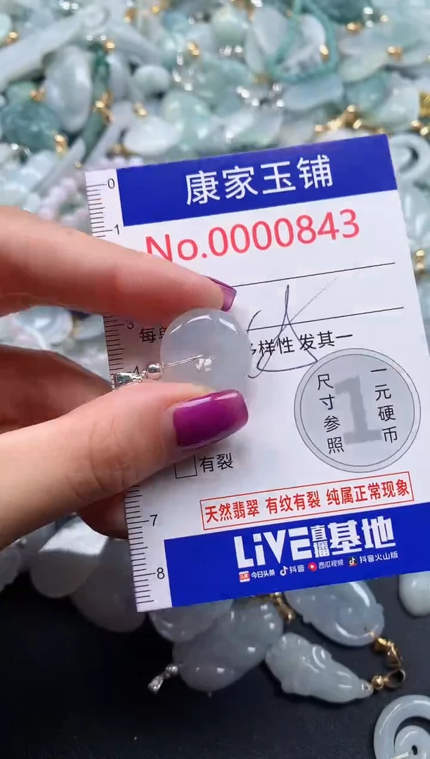 颈饰未镶嵌翡翠843