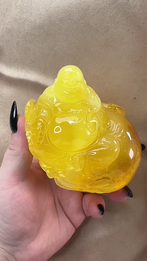 琥珀颈饰未镶嵌吊坠