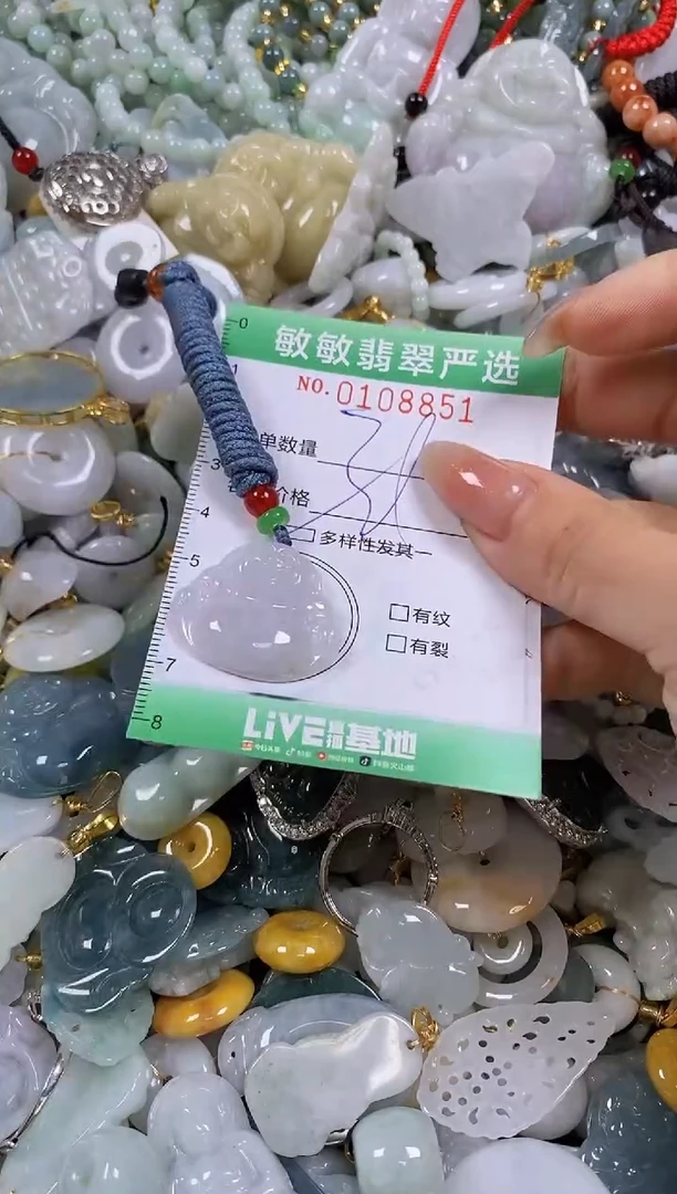 【闪购商品】翡翠颈饰未镶嵌闪购0108851多样性发其一