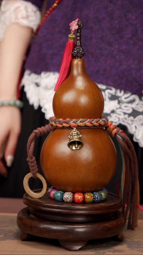 【闪购商品】102易林大漆酒葫芦----178