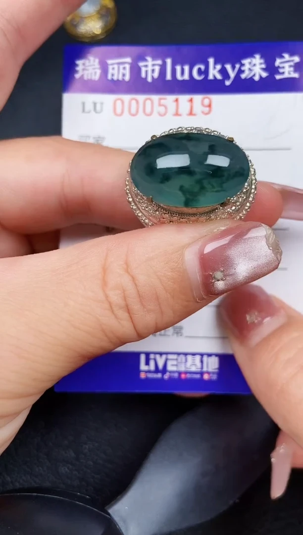 颈饰未镶嵌翡翠5119铜托