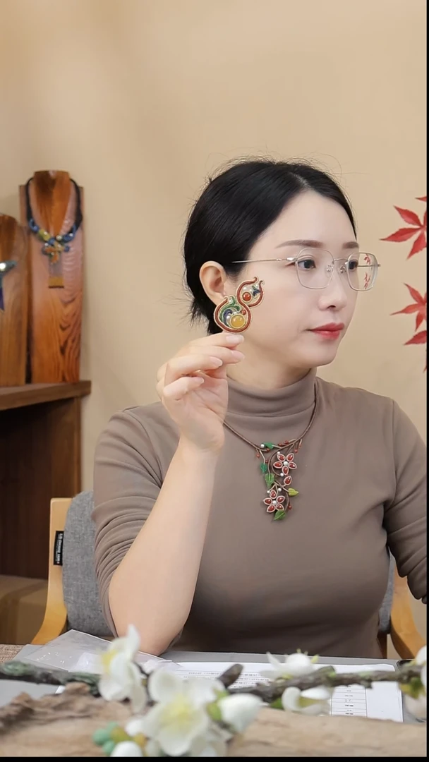 《福禄》材料包（分装线）+蜜某蜡款配套裸石