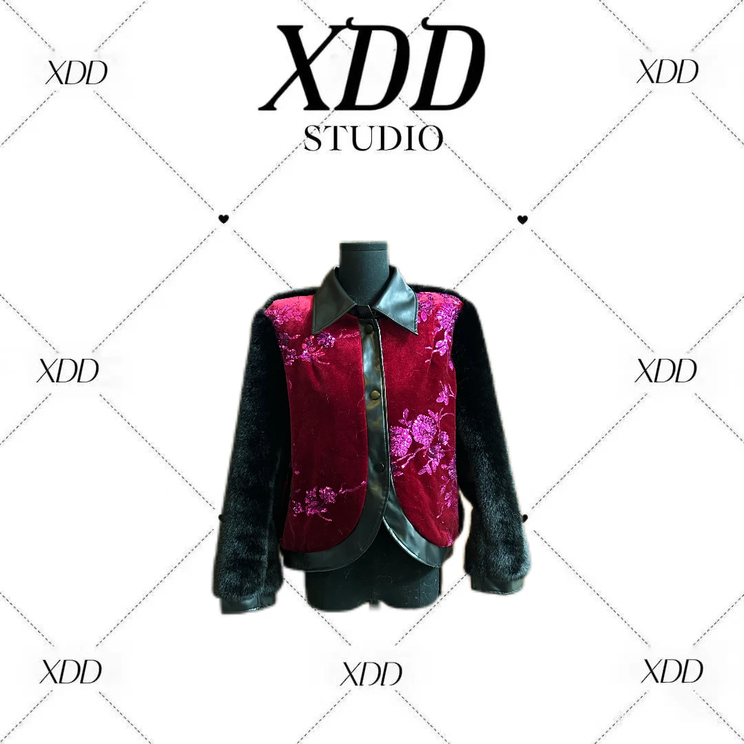 6140雪大大女装轻奢外套秋冬XDD短款冬季