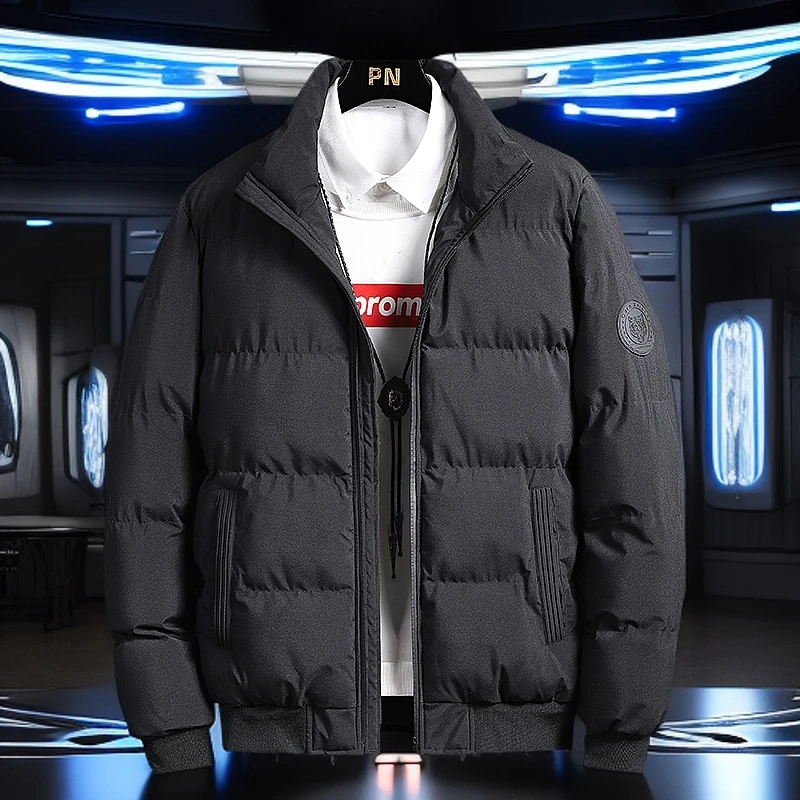 男士加厚保暖防寒棉衣秋冬季潮流青年立领棉服男装短款上衣服棉袄